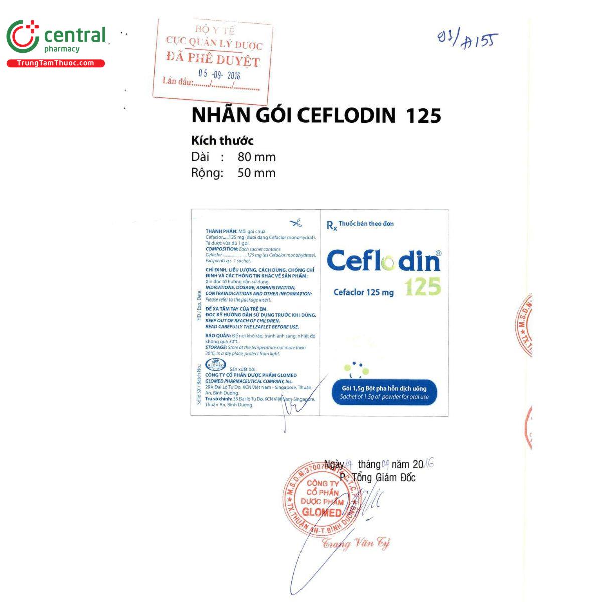 ceflodin 125 3 F2377