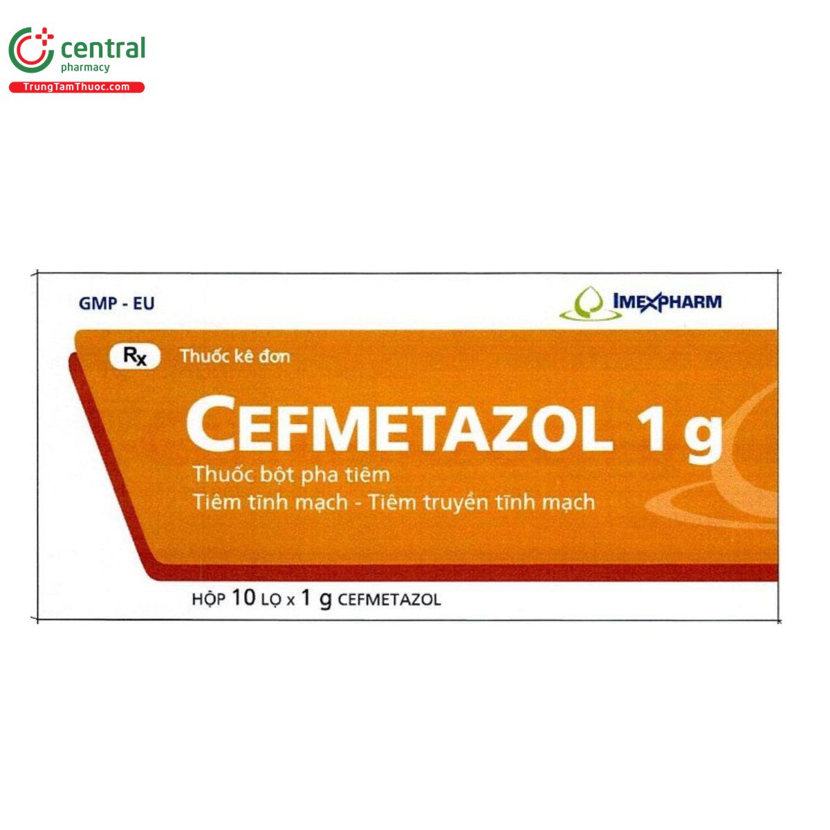 cefmetazol 1g imexpharm 1 U8101