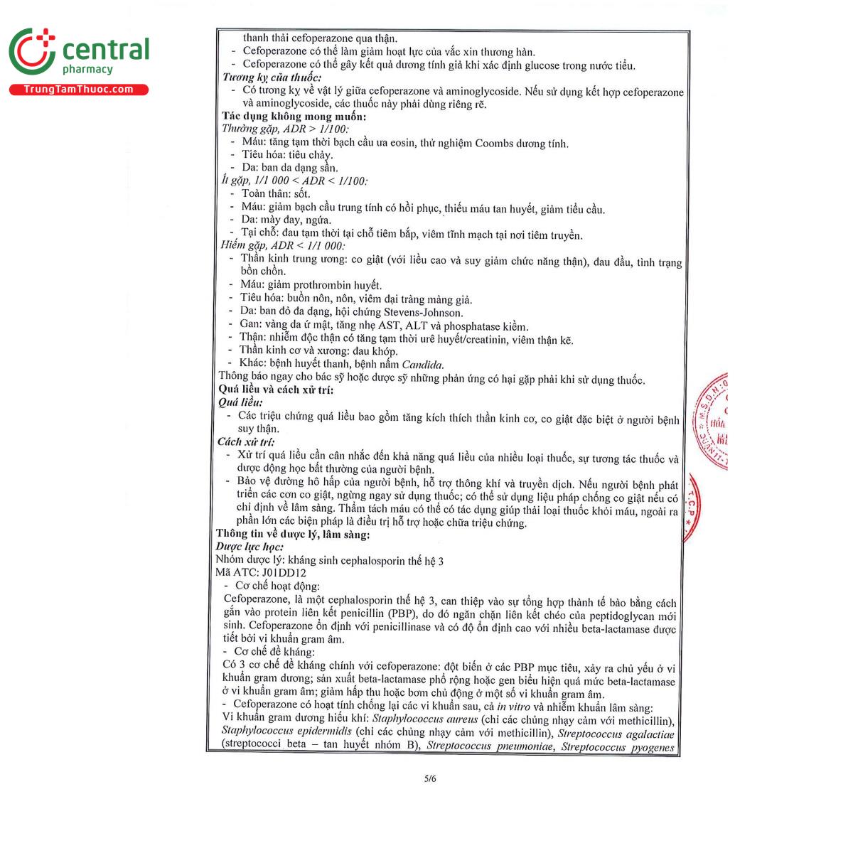 cefoperazone mkp 2g 7 F2123 cefoperazone mkp 2g 7 F2123