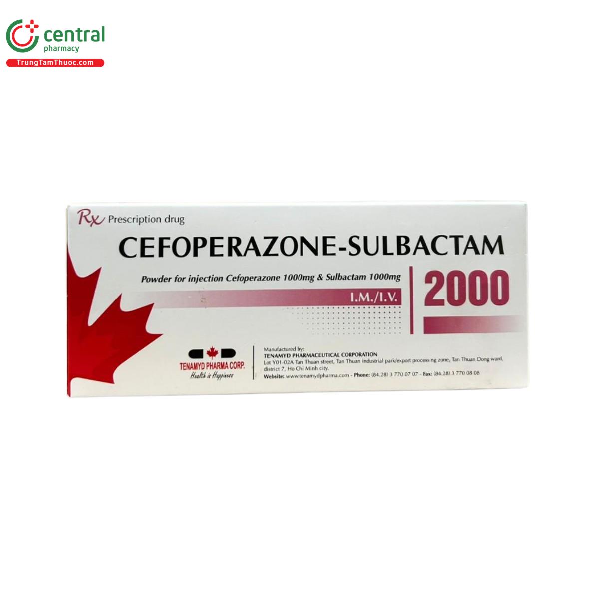 cefoperazone sulbactam 2000 2 V8672 cefoperazone sulbactam 2000 2 V8672