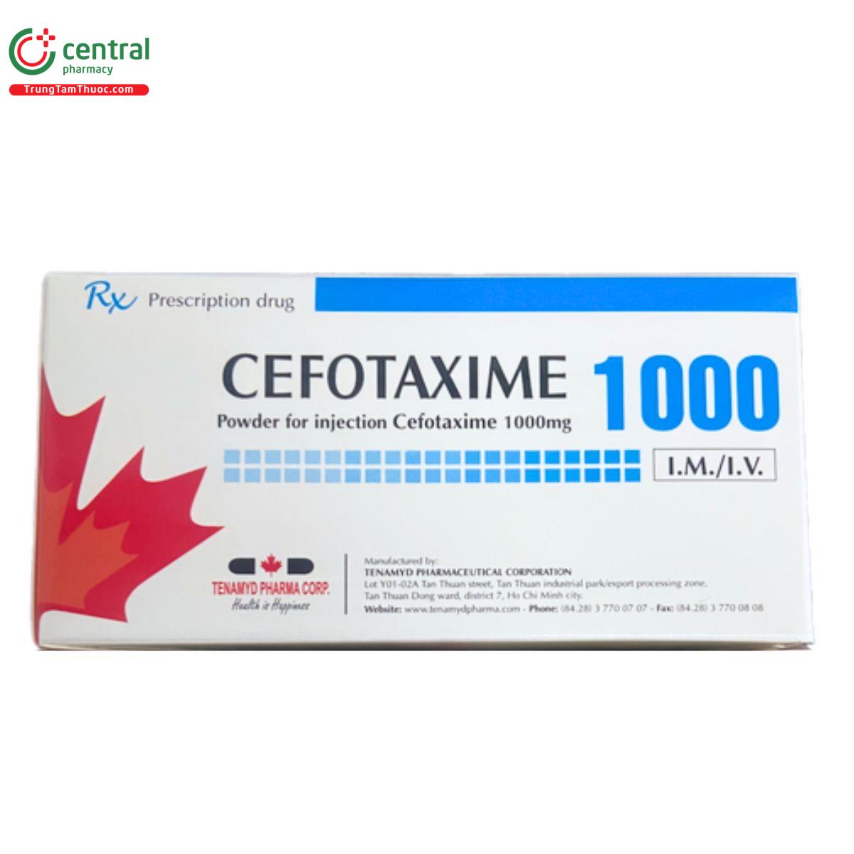 cefotaxime 1000 3 A0386