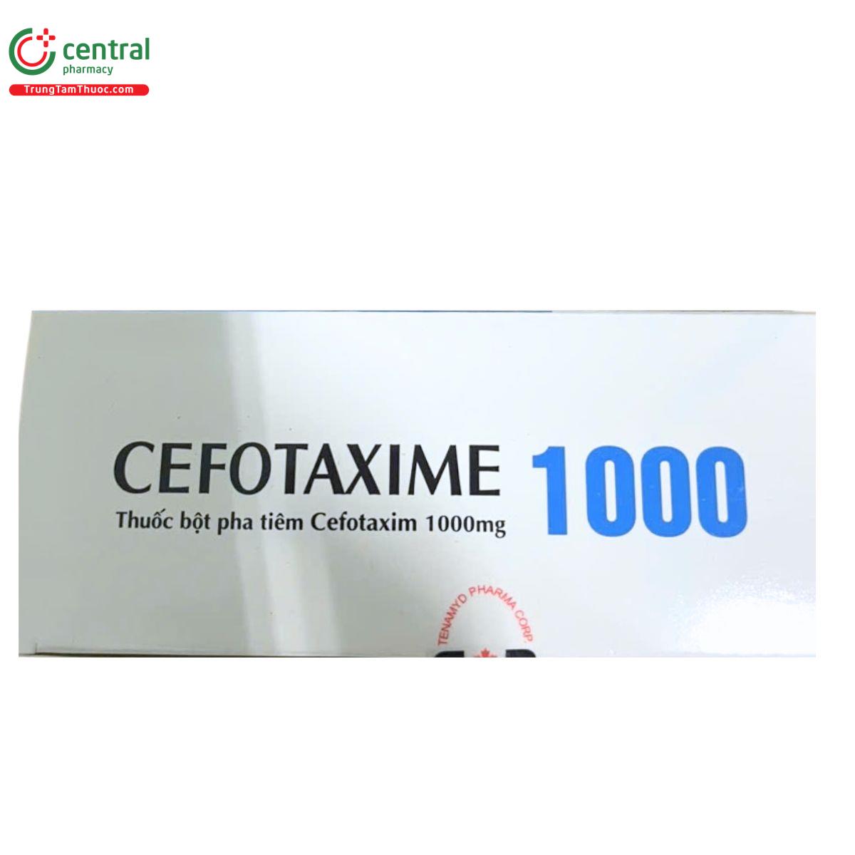 cefotaxime 1000 5 E1068