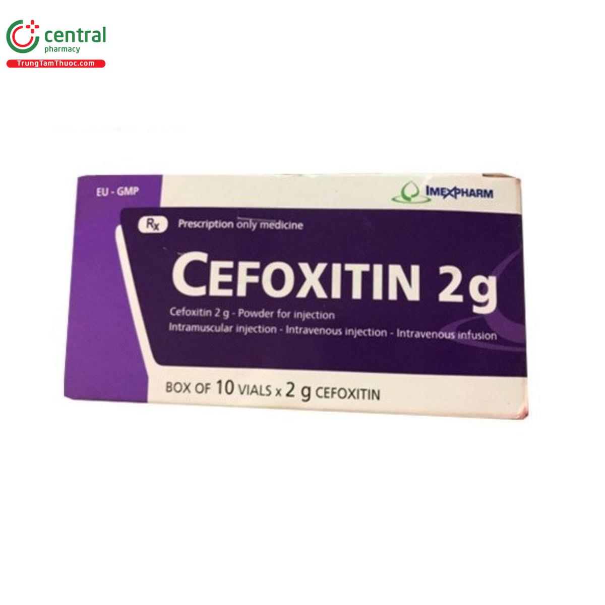 cefoxitin 2g imexpharm 4 U8145