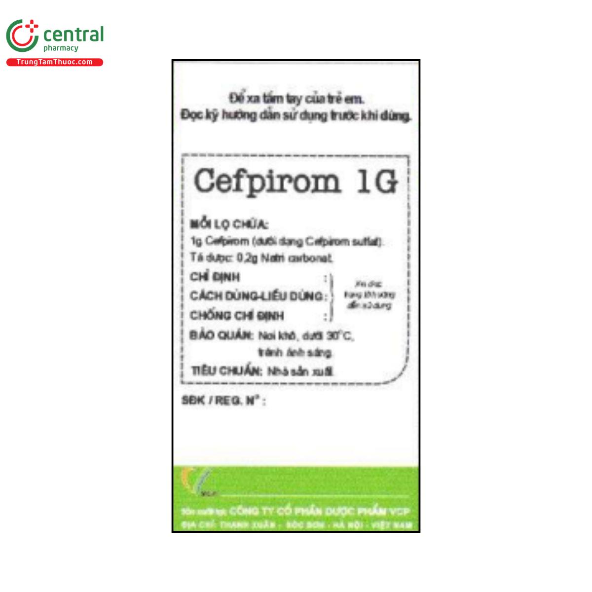 cefpirom 1g 2 M5176 cefpirom 1g 2 M5176