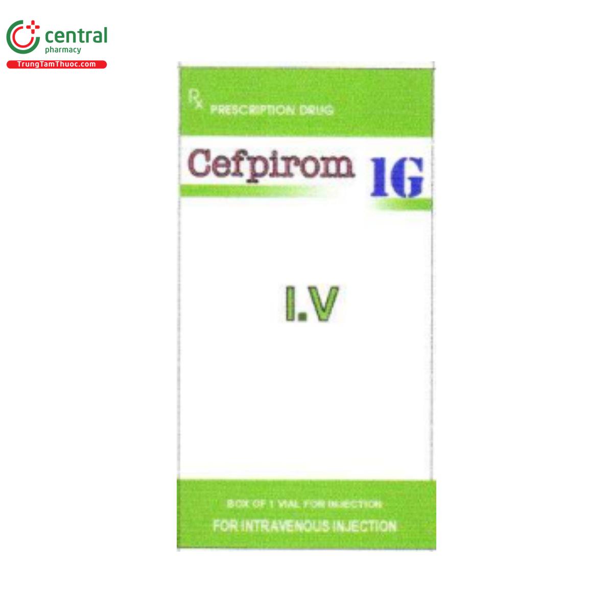 cefpirom 1g 3 T8813 cefpirom 1g 3 T8813