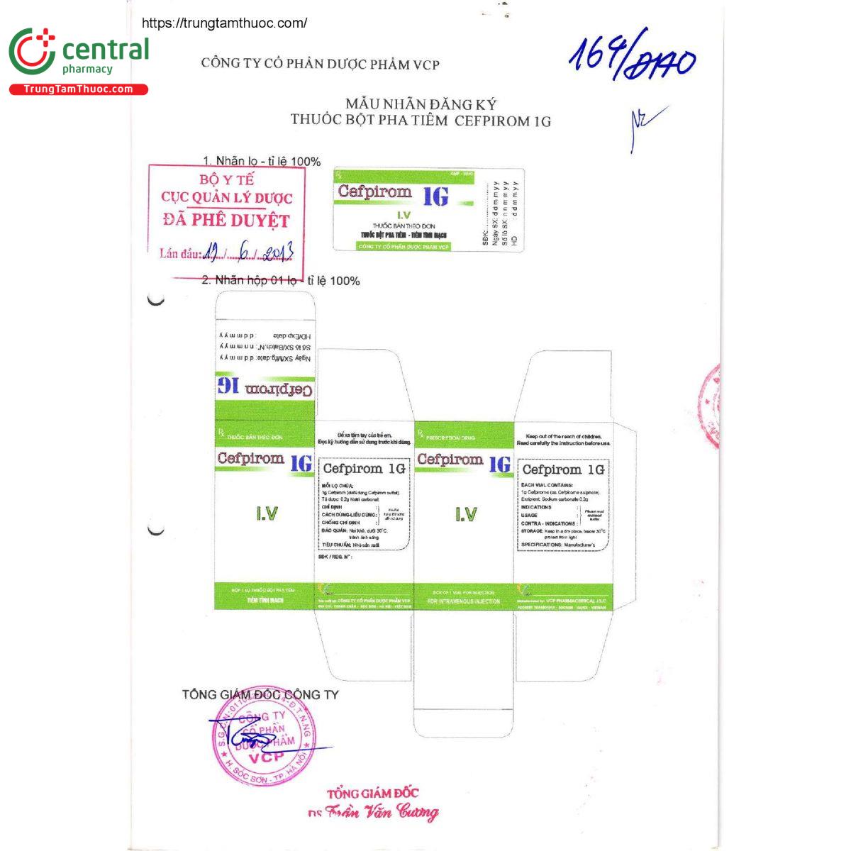 cefpirom 1g 4 A0802 cefpirom 1g 4 A0802