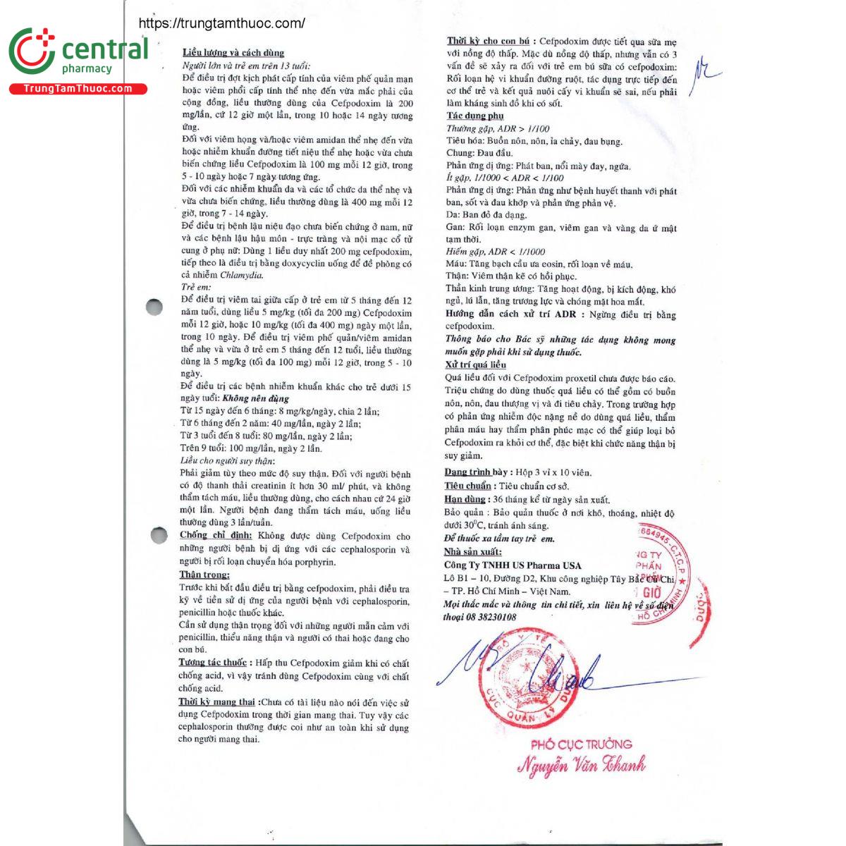 cefpodoxim 200 cgp 6 A0427 cefpodoxim 200 cgp 6 A0427