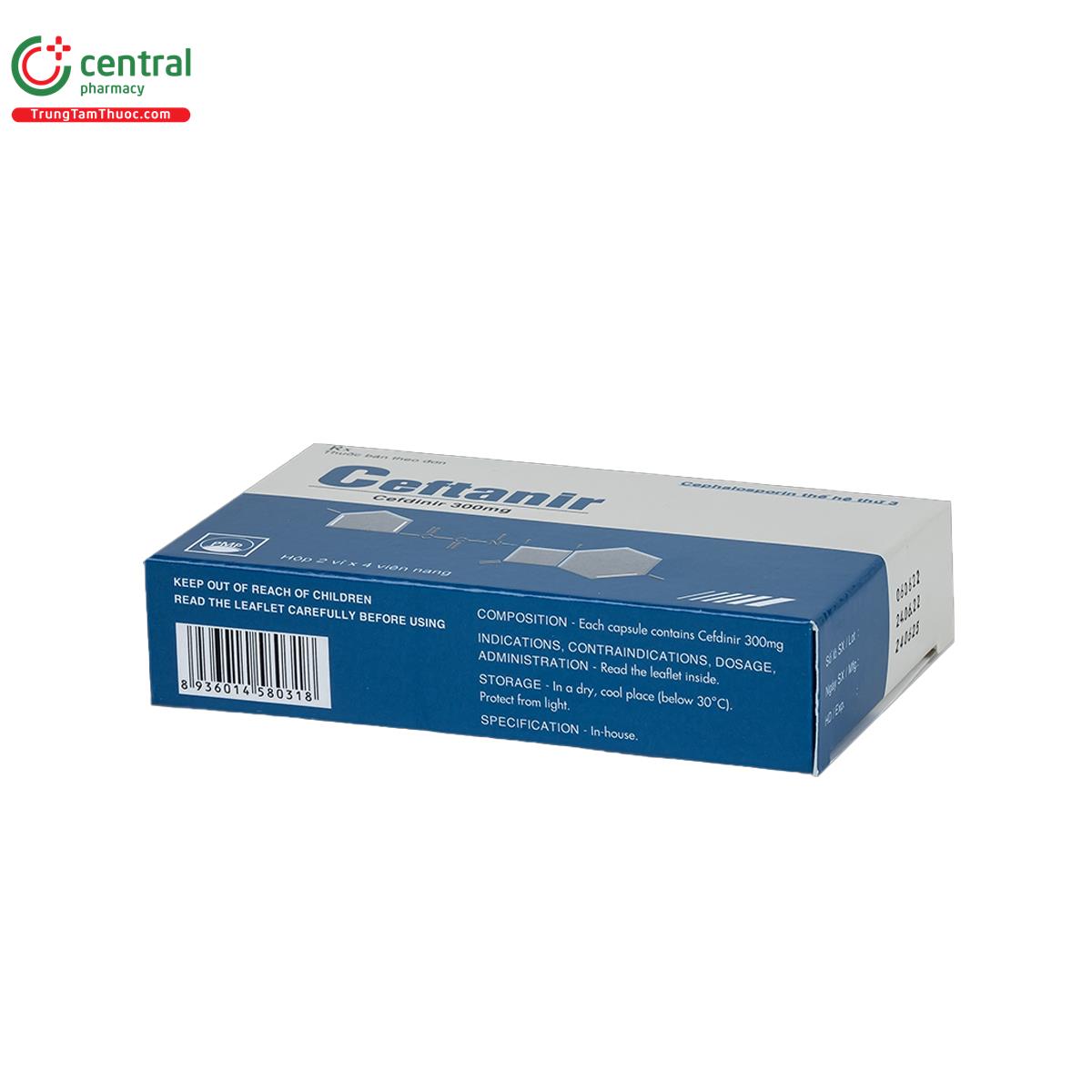 ceftanir 300mg 4 T8387