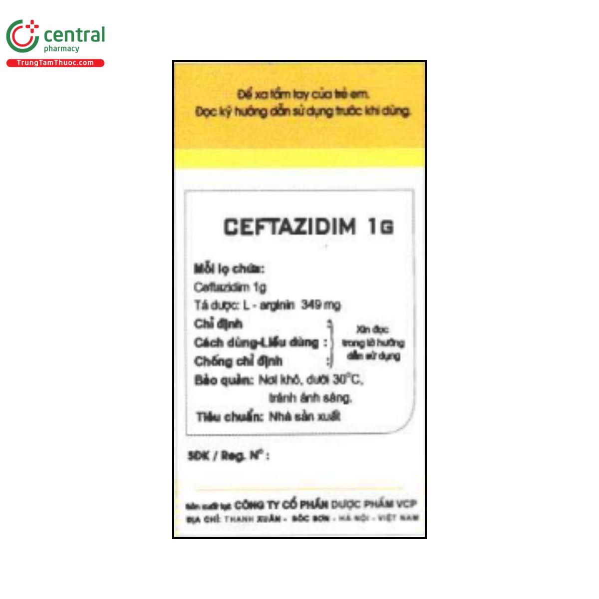 ceftazidim 1g vpc 2 B0503 ceftazidim 1g vpc 2 B0503