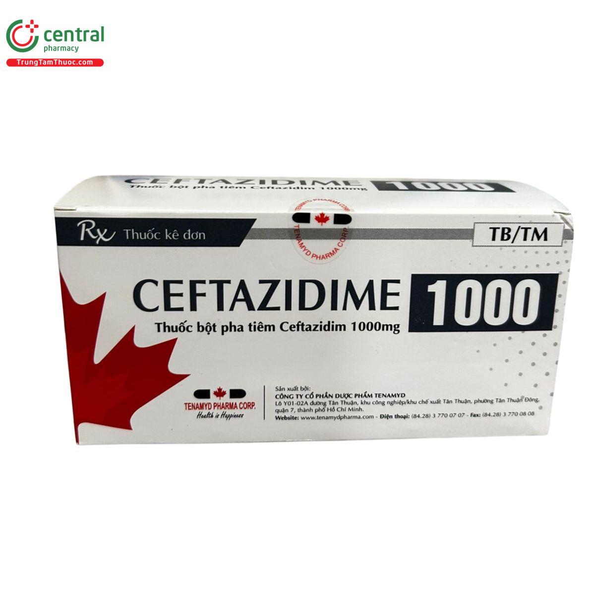 ceftazidime 1g 1 C0780