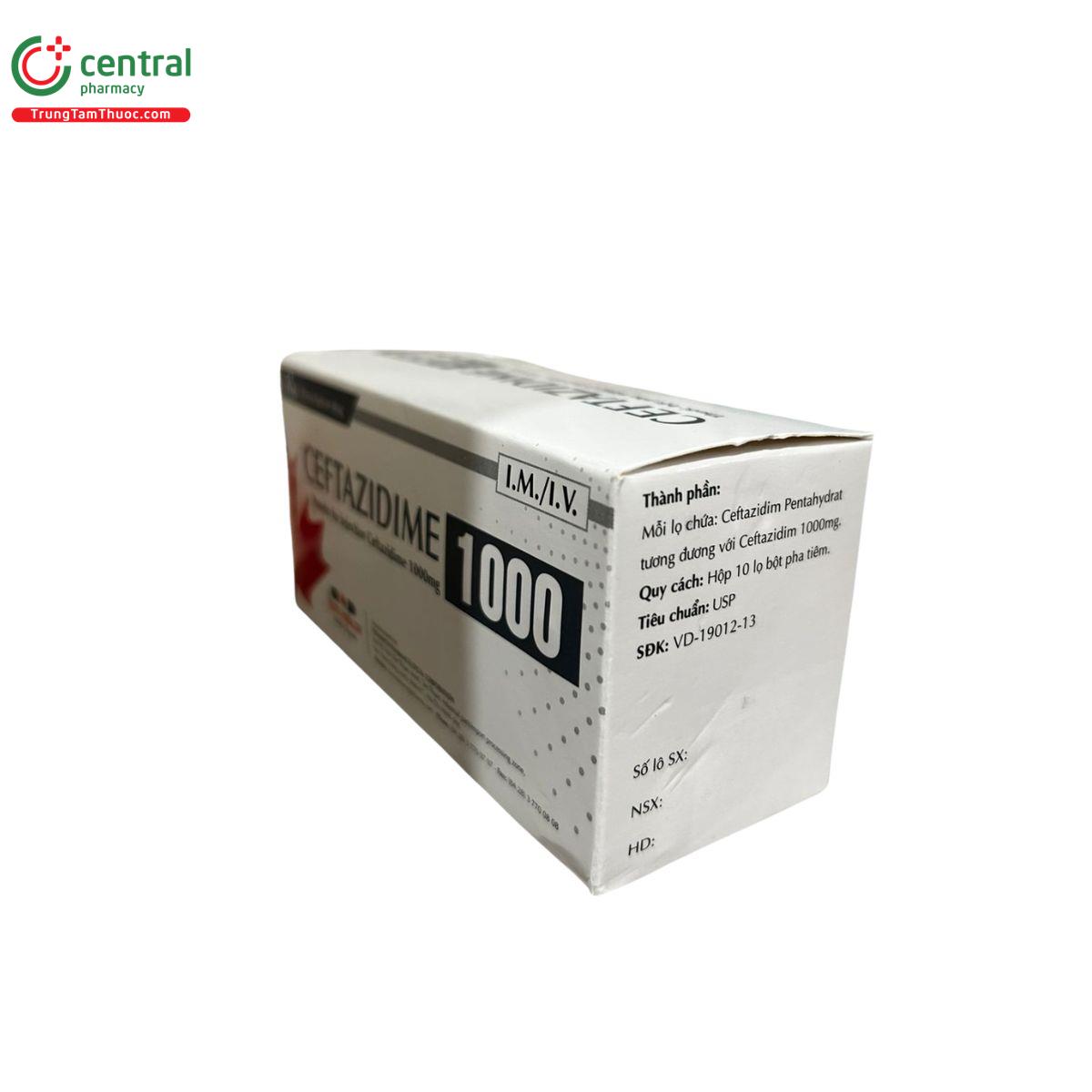 ceftazidime 1g 5 H3512