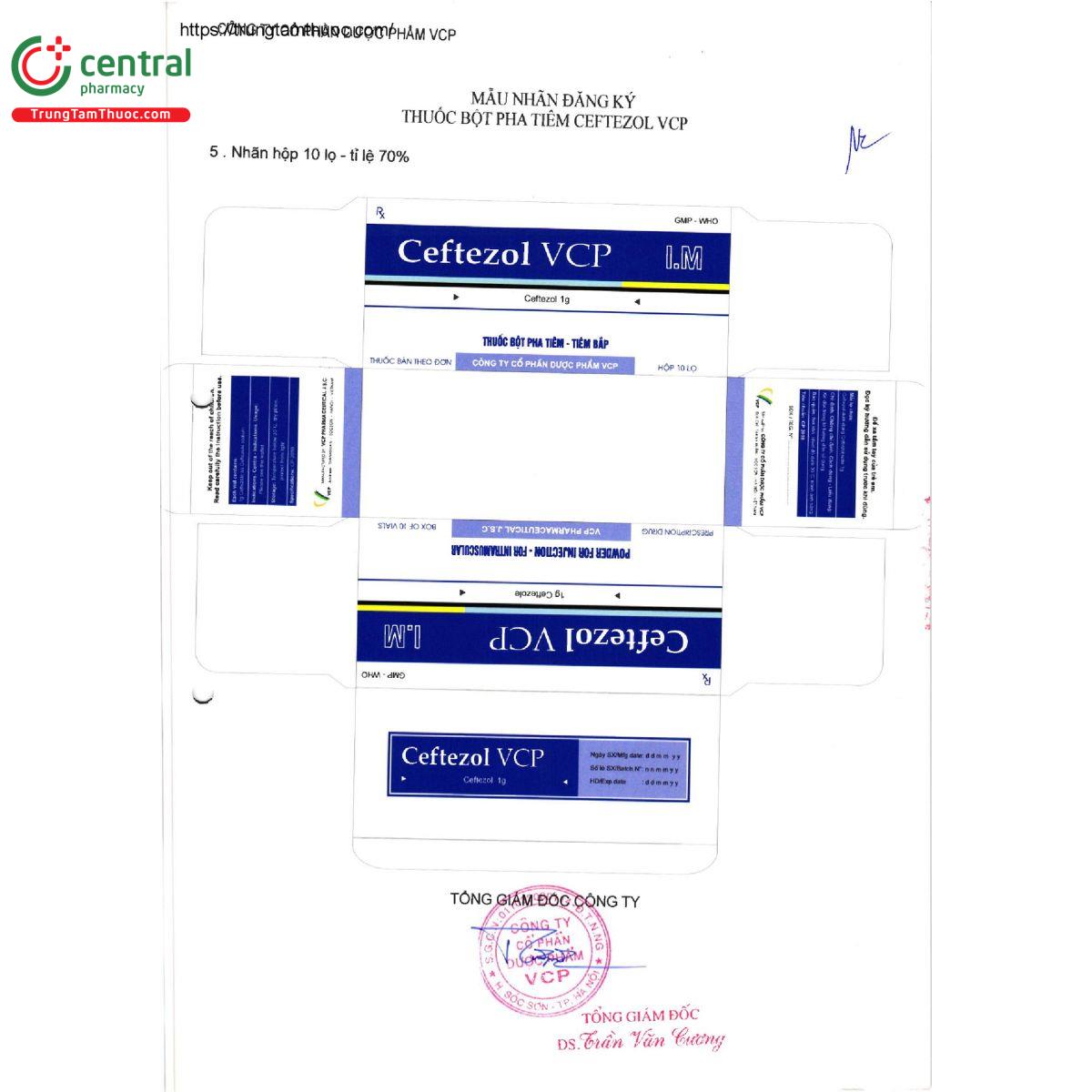ceftezol vcp 2 B0258 ceftezol vcp 2 B0258