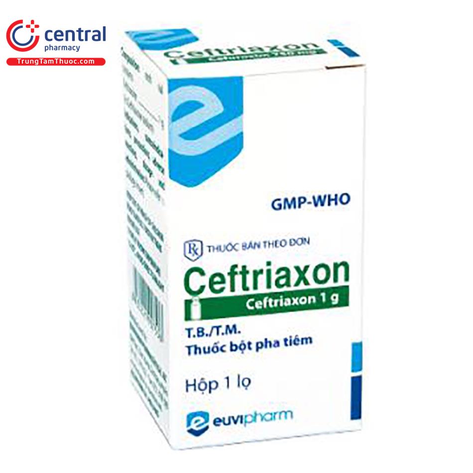 ceftriaxon euvipharm 2 F2431