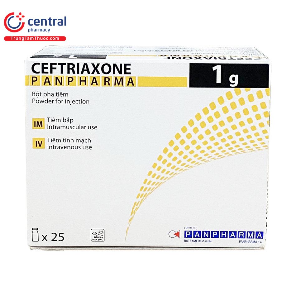 ceftriaxone panpharma 1g 7 S7337