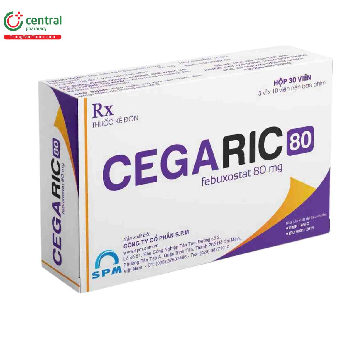 cegaric 80mg 3 M5221