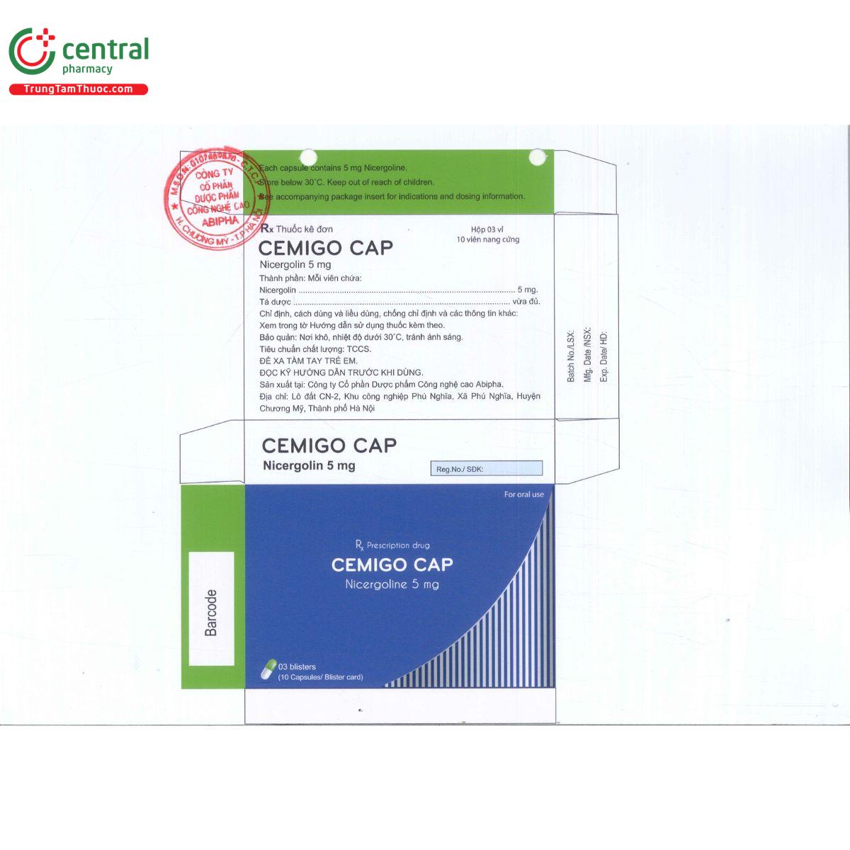 cemigo cap 2 C0431 cemigo cap 2 C0431