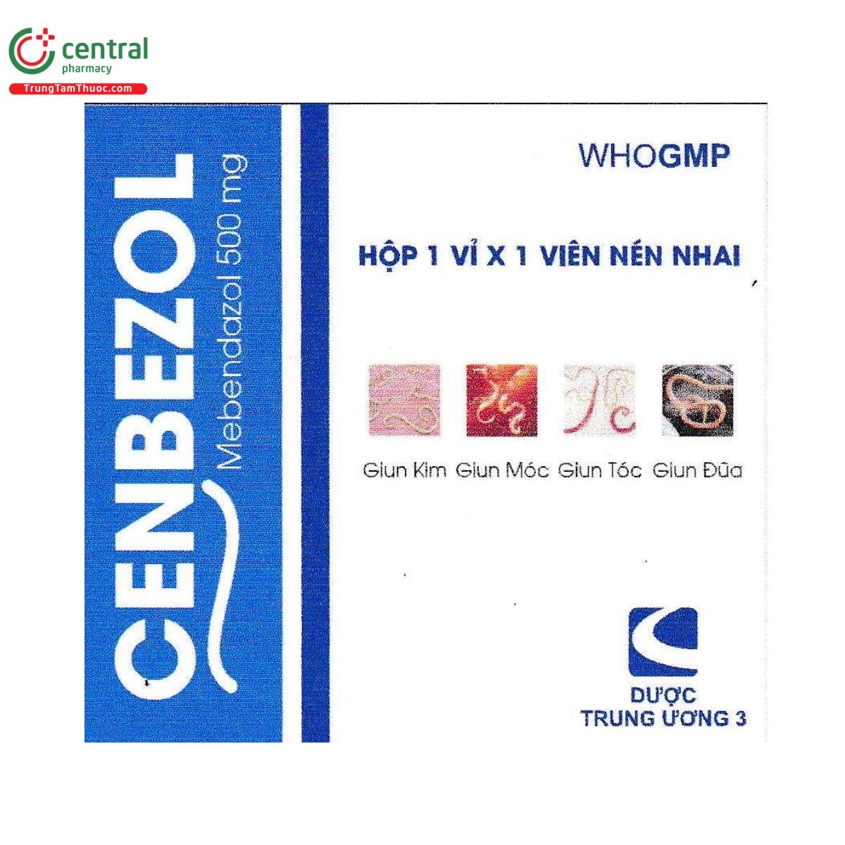cenbezol 500mg 10 D1321