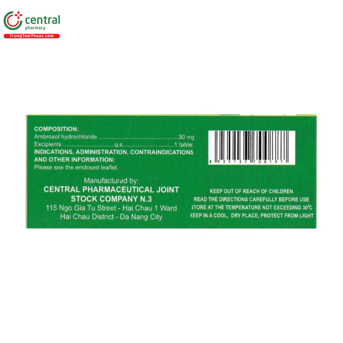 cenbroxol 30 2 F2806