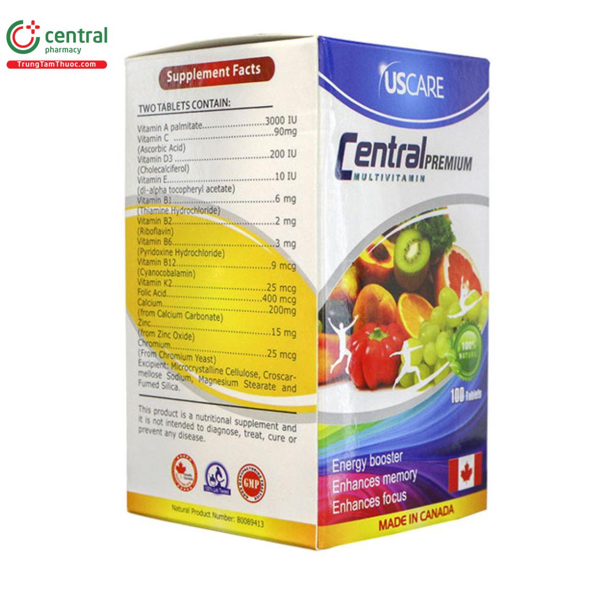 central multivitamin premium 4 I3057