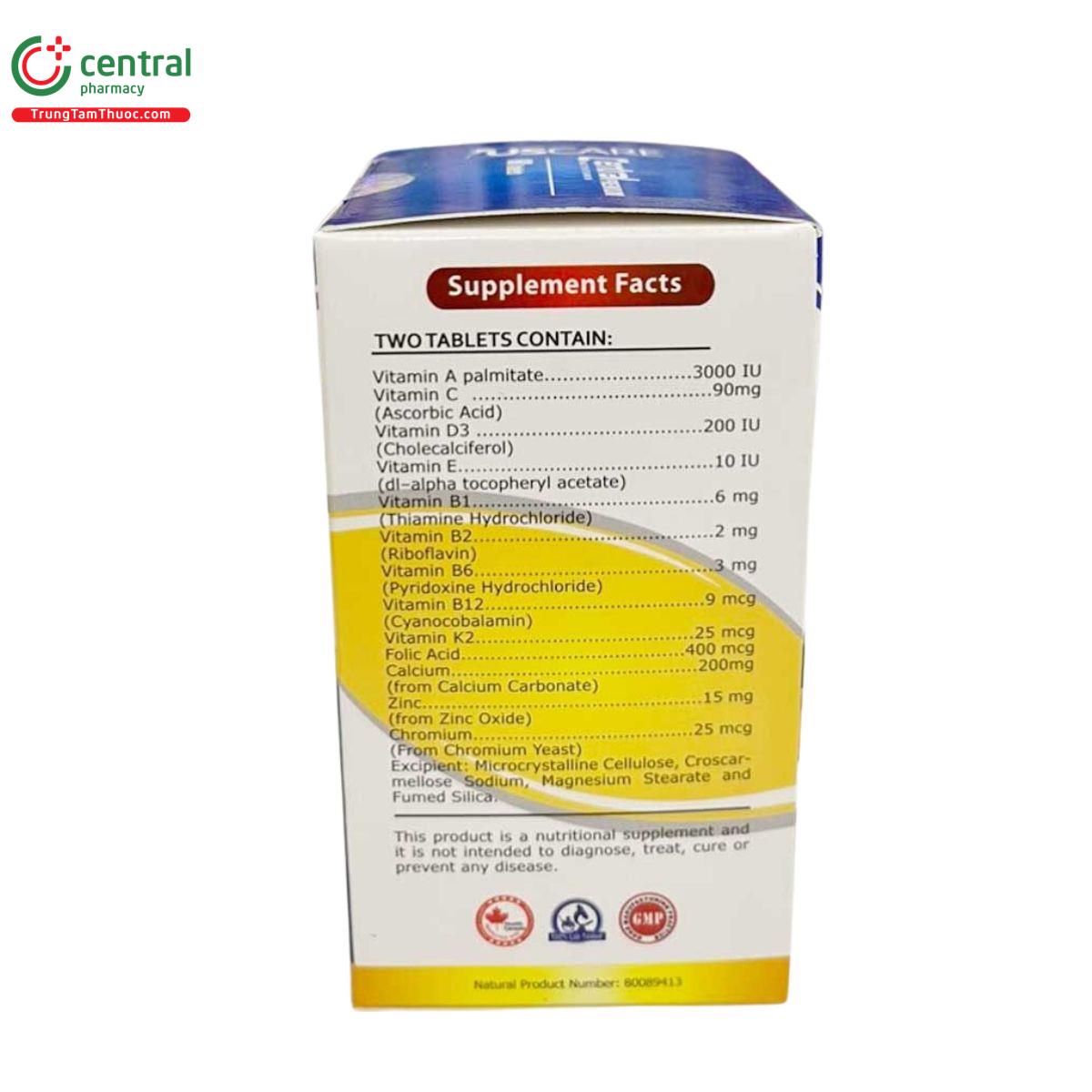 central multivitamin premium 5 H2070