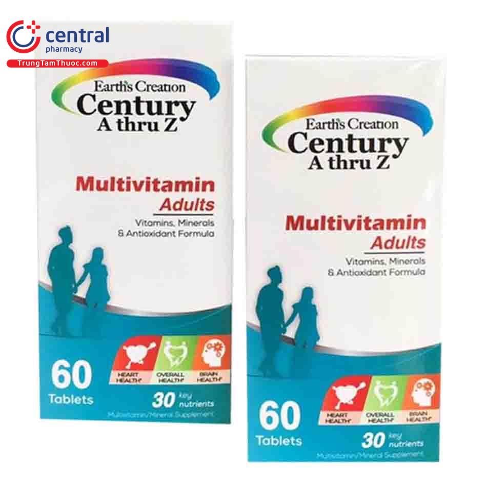 century a thru z multivitamin adults 1 H3725