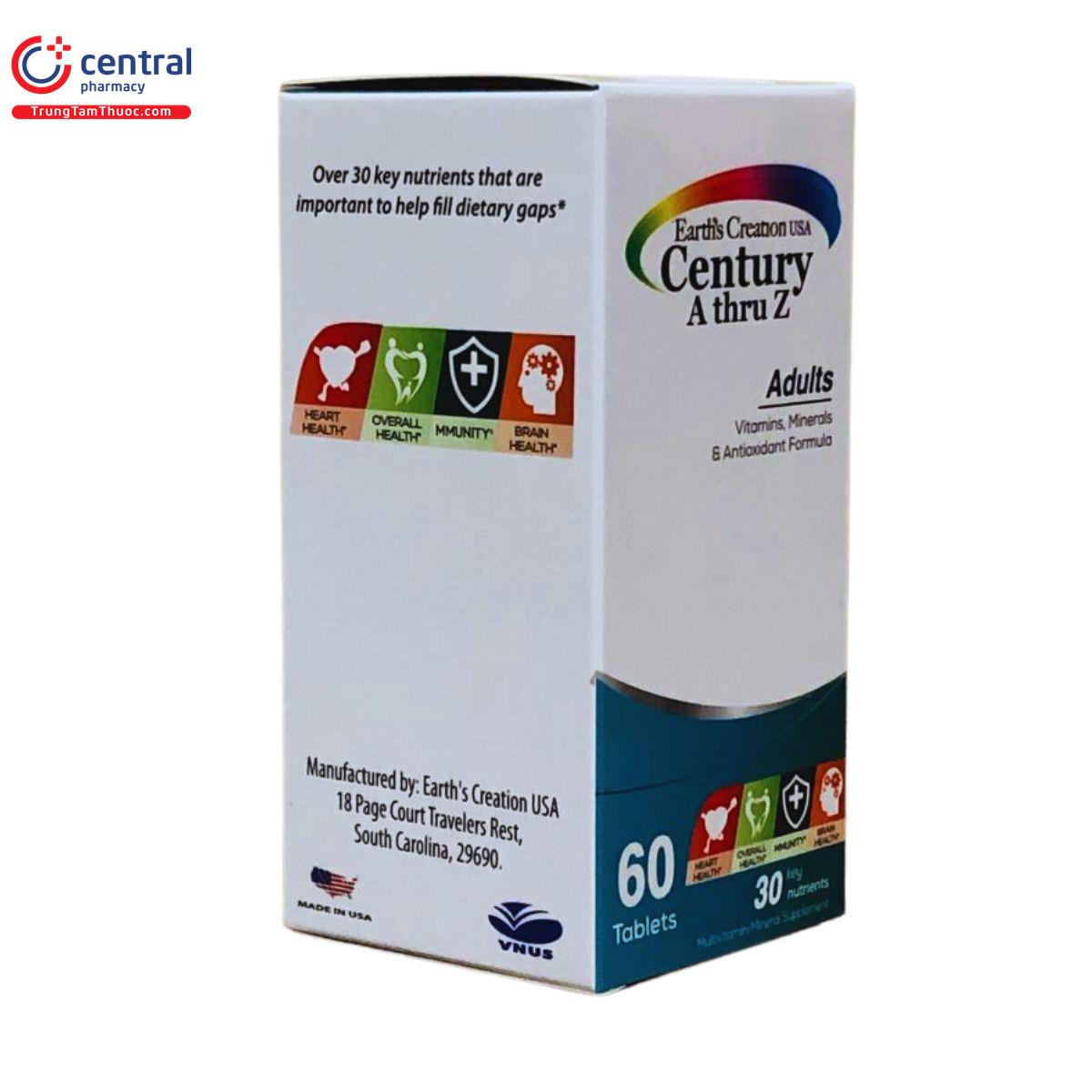 century a thru z multivitamin adults 6 M5646