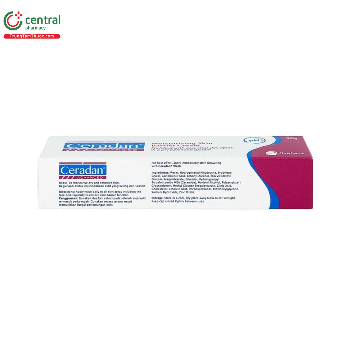 ceradan advanced moisturing skin barrier cream 6 F2634