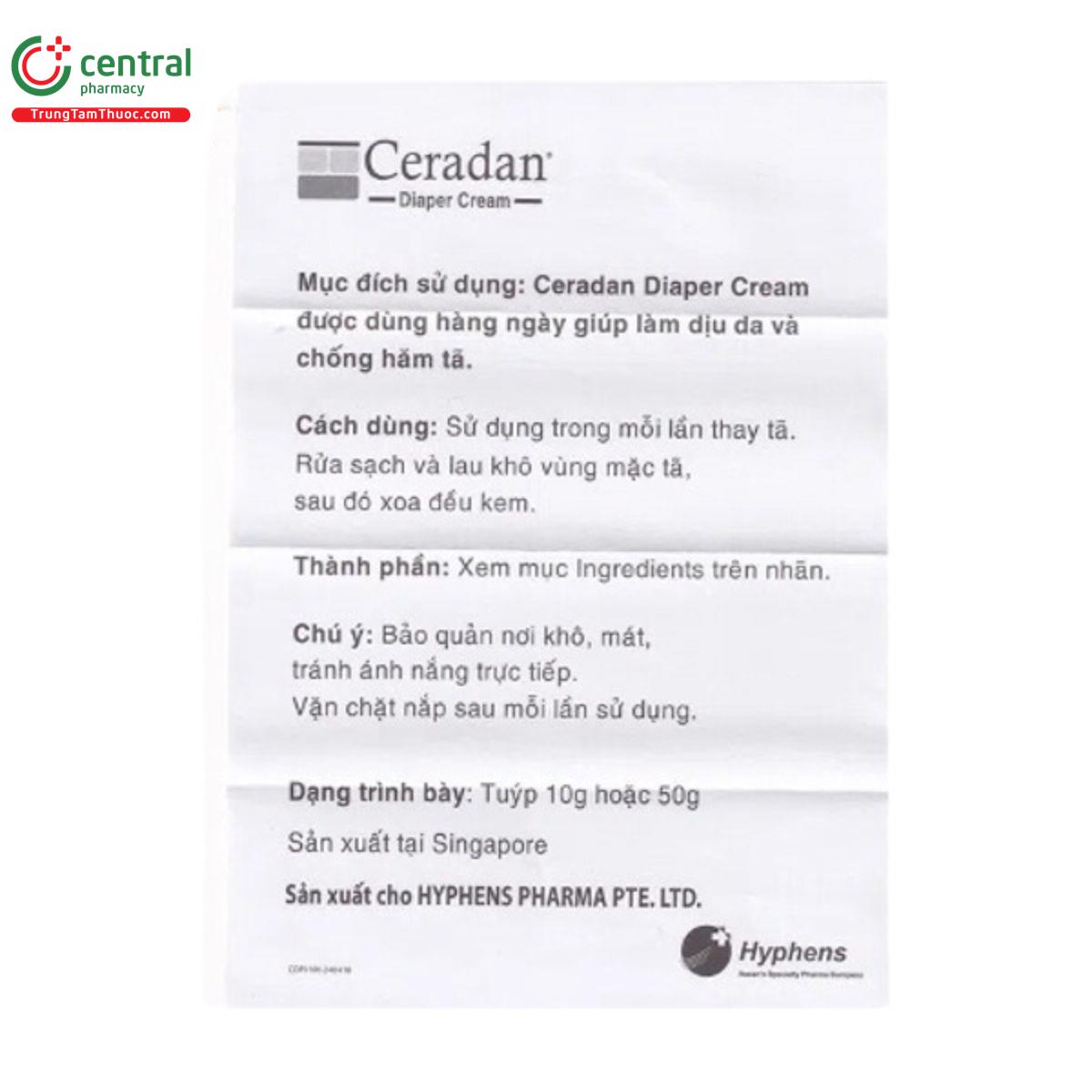 ceradan ceramide diaper cream 6 F2230