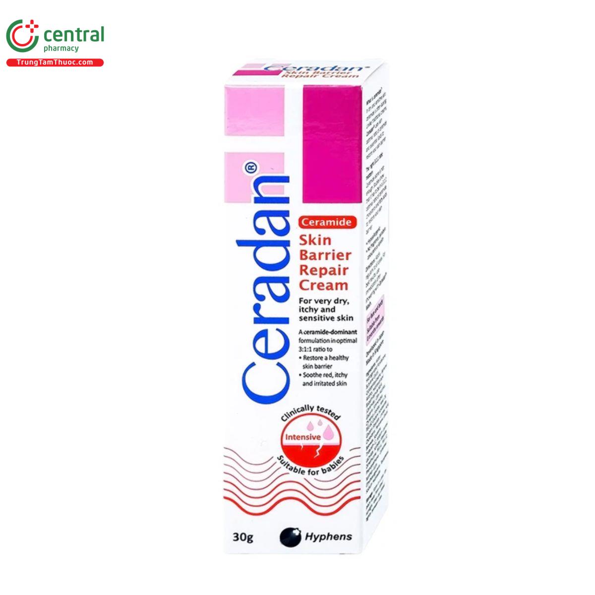 ceradan ceramide skin barrier repair cream 4 K4631