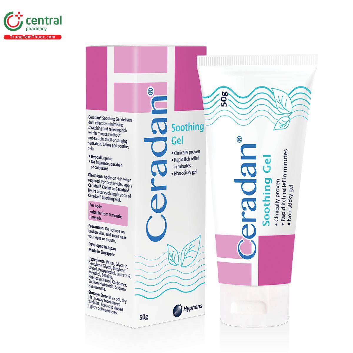 ceradan soothing gel 2 F2261