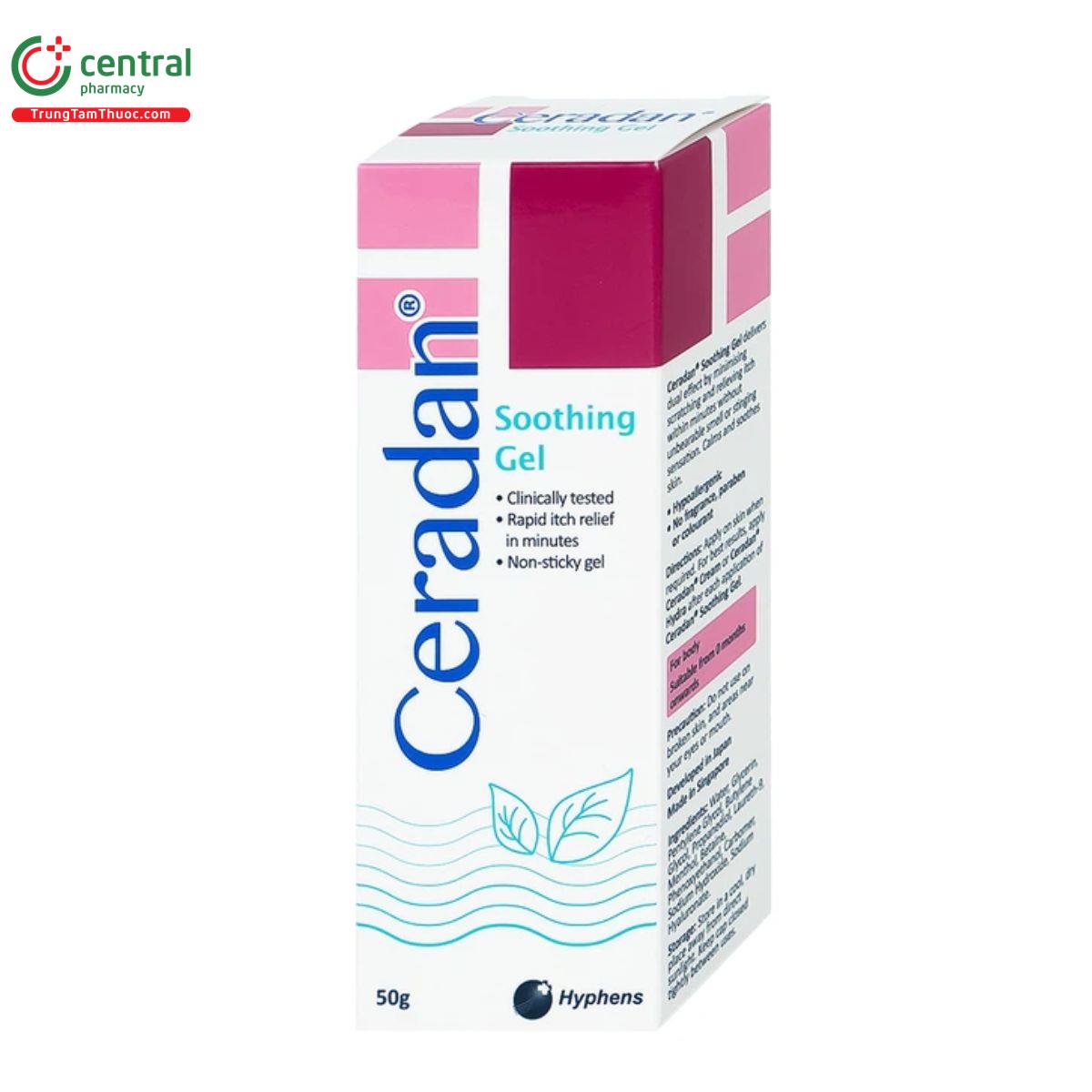 ceradan soothing gel 3 F2766