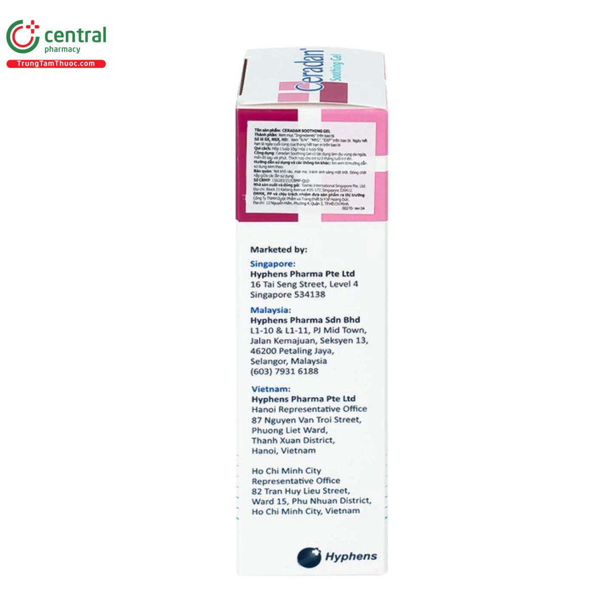 ceradan soothing gel 5 U8718