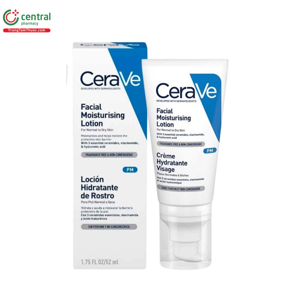 cerave facial moisturizing lotion pm 2 T8184