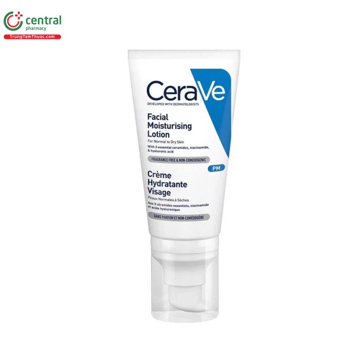 cerave facial moisturizing lotion pm 4 L4457