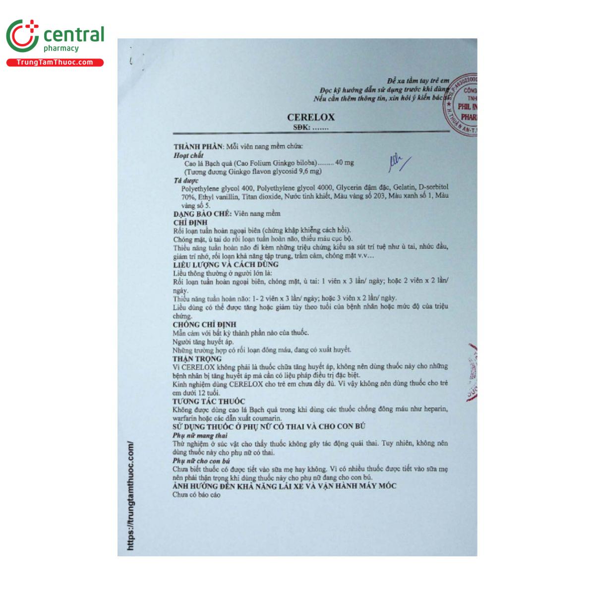 cerelox 5 J4002