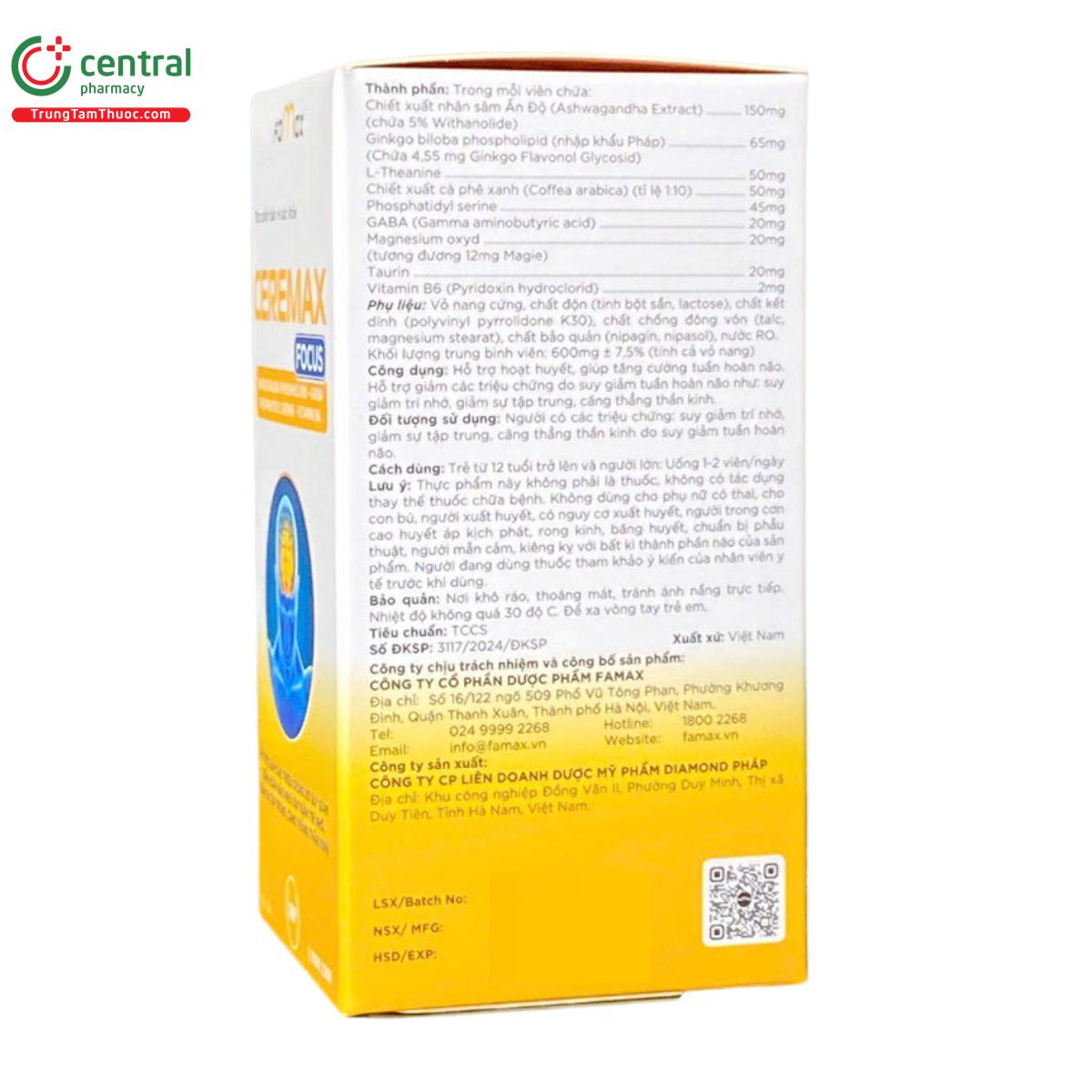 ceremax focus 5 D1113