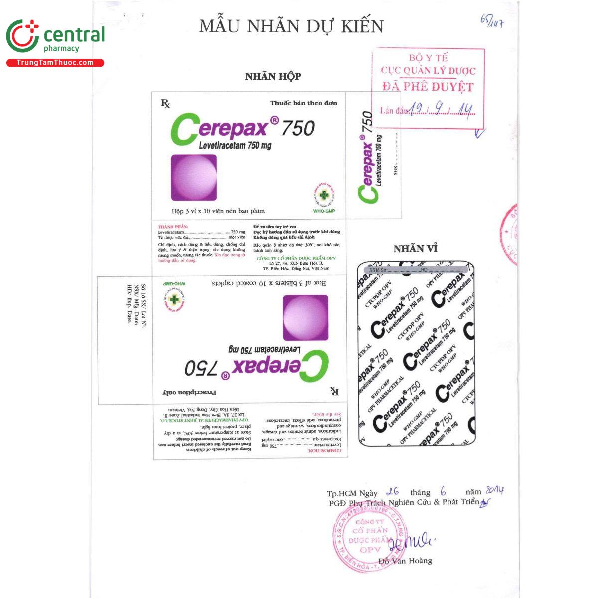 cerepax 750 3 N5658 cerepax 750 3 N5658