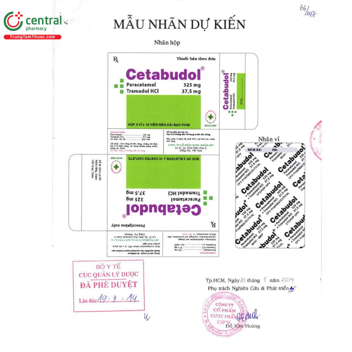 cetabudol 325mg375mg 2 Q6630 cetabudol 325mg375mg 2 Q6630
