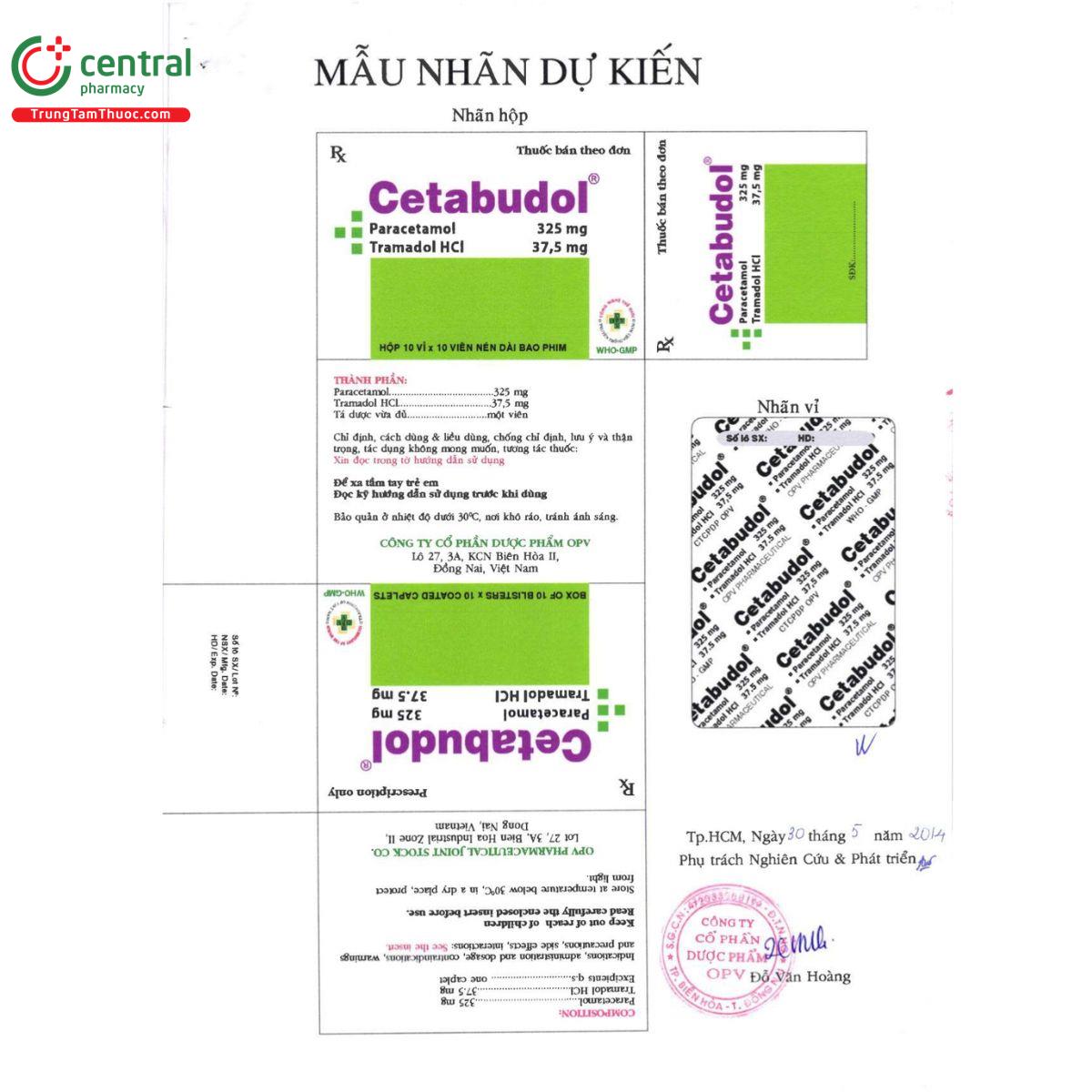 cetabudol 325mg375mg 3 S7717 cetabudol 325mg375mg 3 S7717