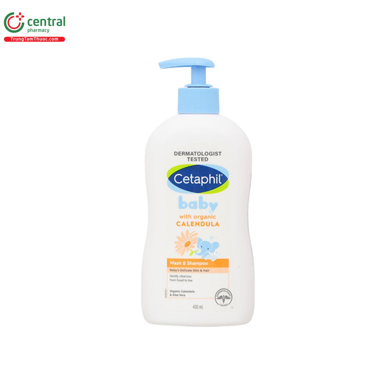 cetaphil baby wash shampoo with organic calendula 2 N5545