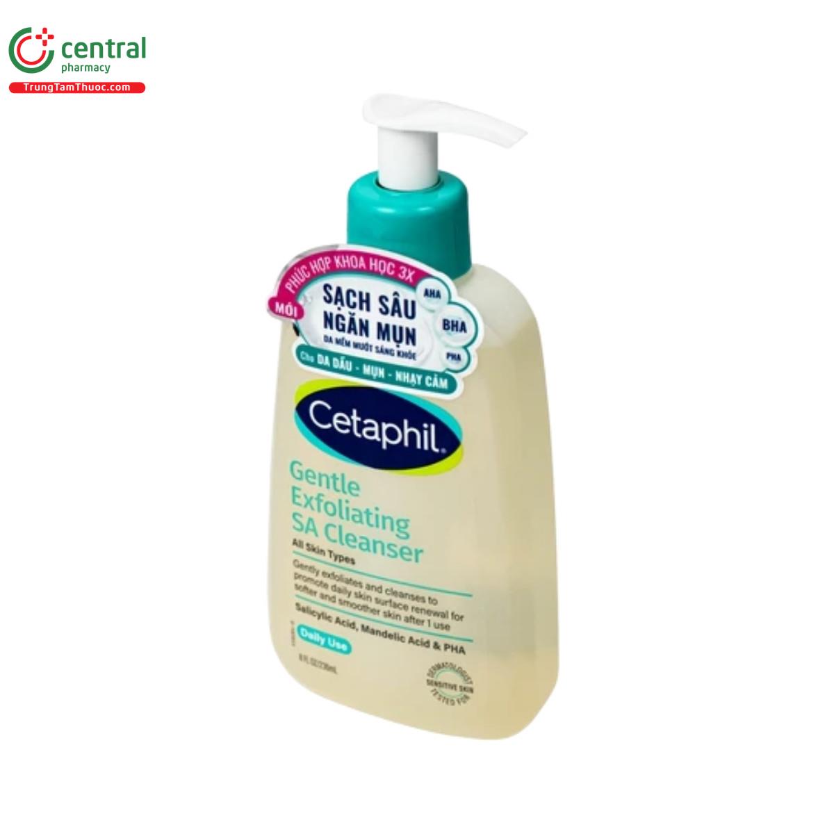 cetaphil gentle exfoliating sa cleanser 3 N5301