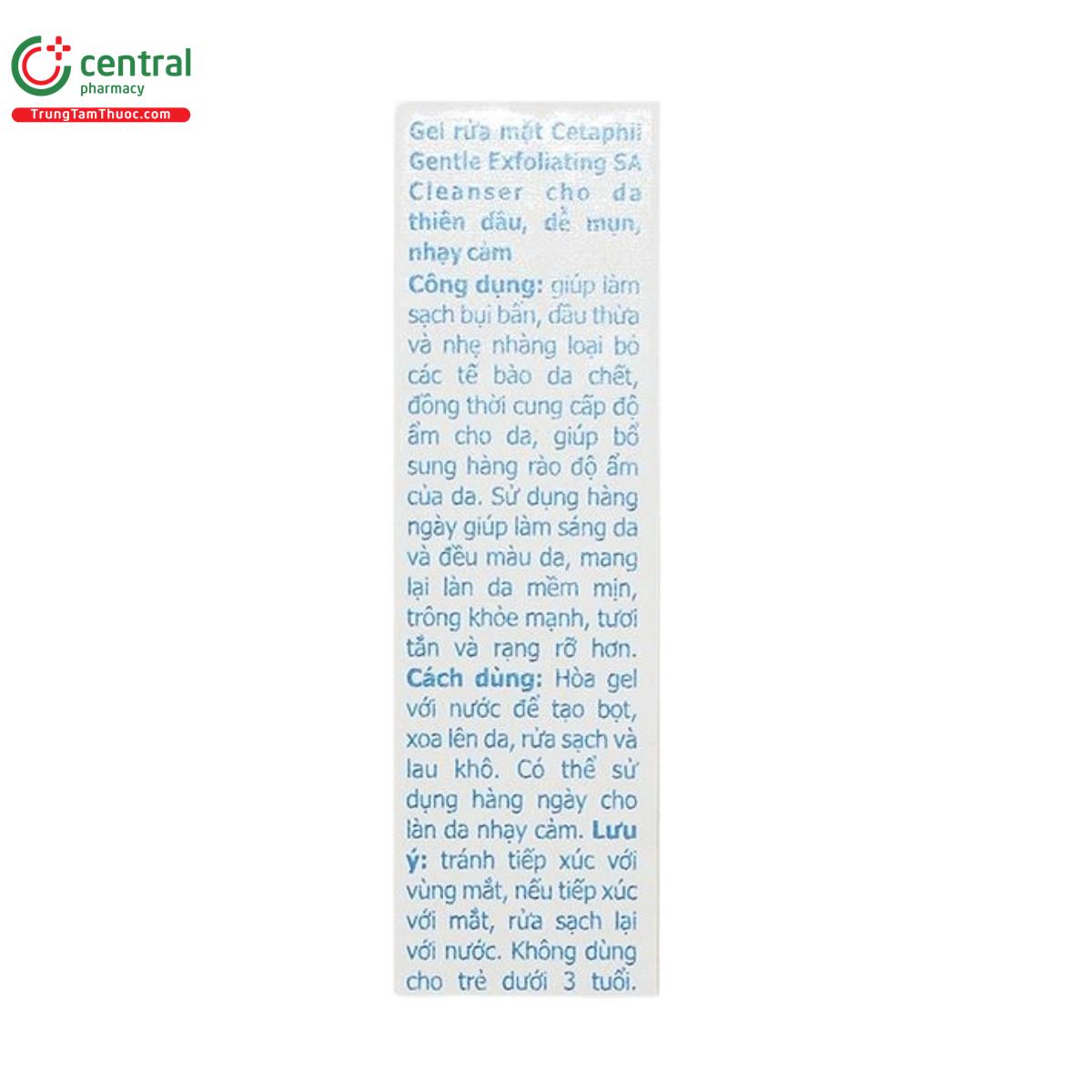 cetaphil gentle exfoliating sa cleanser 8 O5465