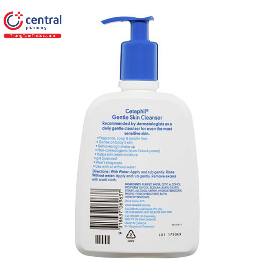 cetaphil gentle skin cleanser 500ml 2 L4875