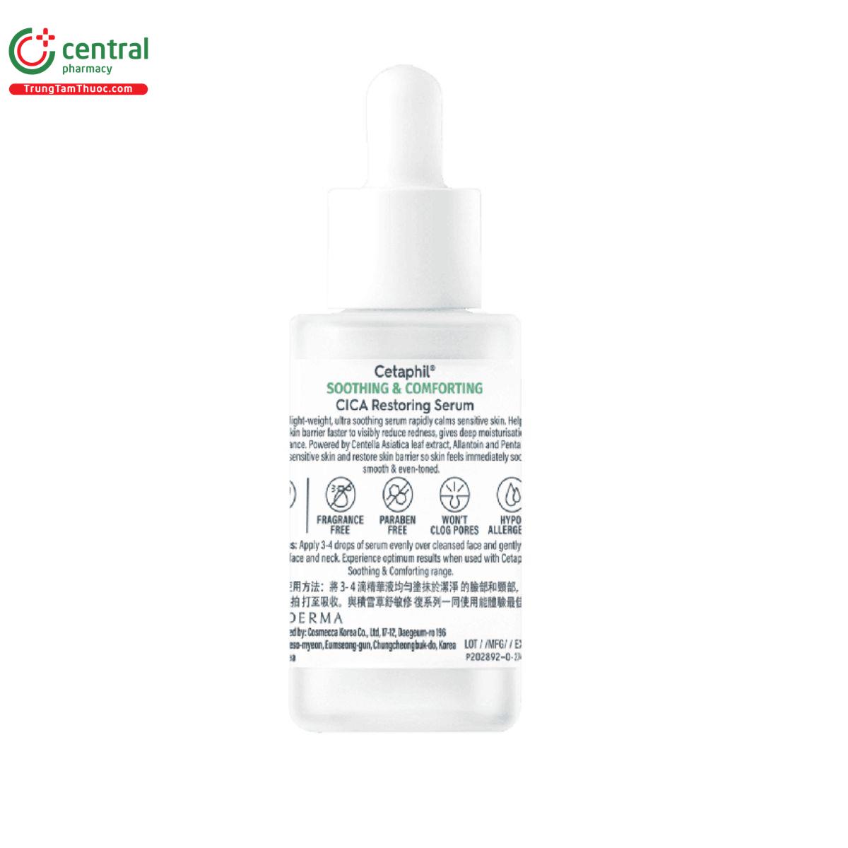 cetaphil soothing comforting cica restoring serum 2 S7674 cetaphil soothing comforting cica restoring serum 2 S7674