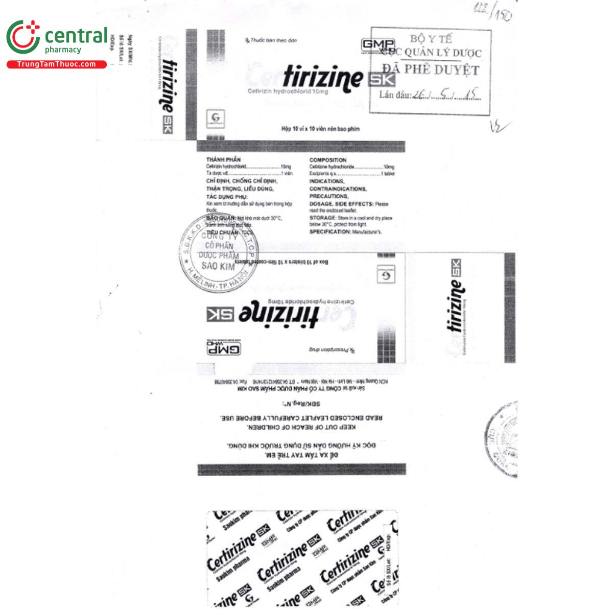 cetirizine sk 4 D1817 cetirizine sk 4 D1817
