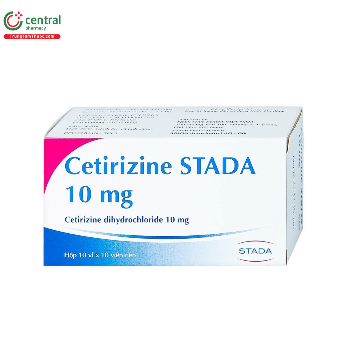 cetirizine stada 10mg U8366