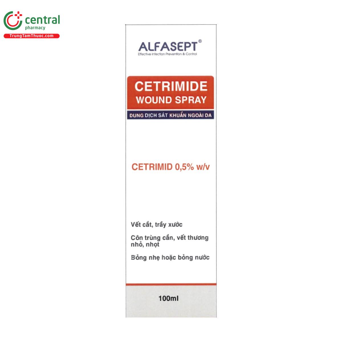 cetrimide wound spray 5mg ml 1 R7354