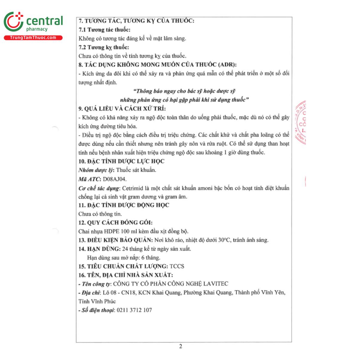 cetrimide wound spray 5mg ml 6 T8637