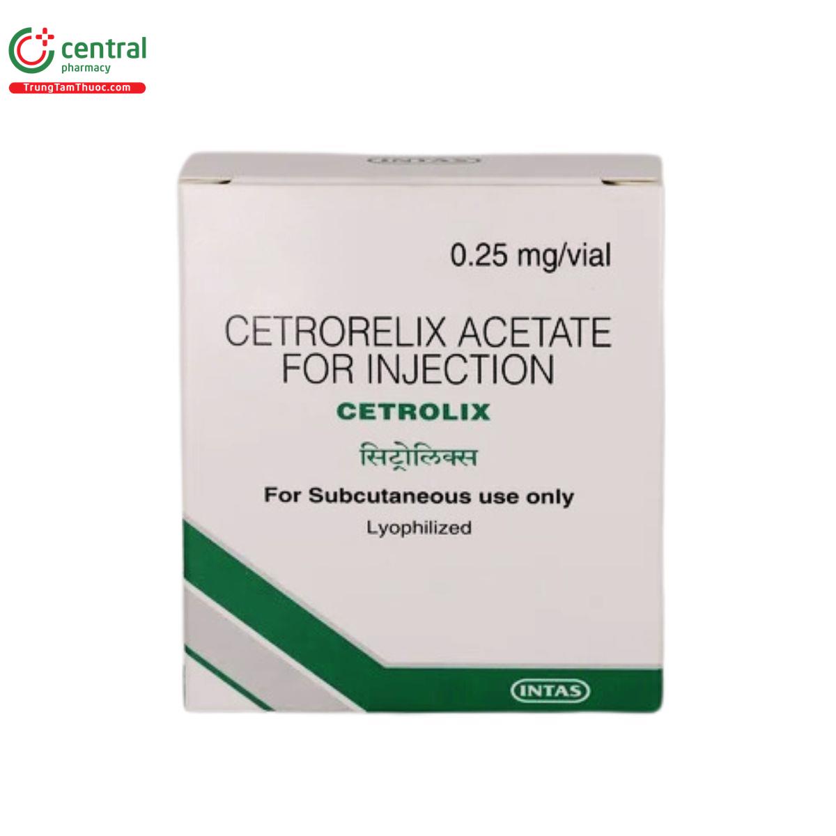 cetrolix 025mg 3 S7647