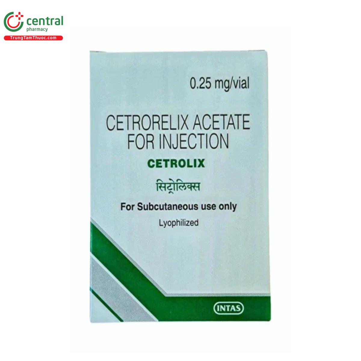 cetrolix 025mg 4 T8231